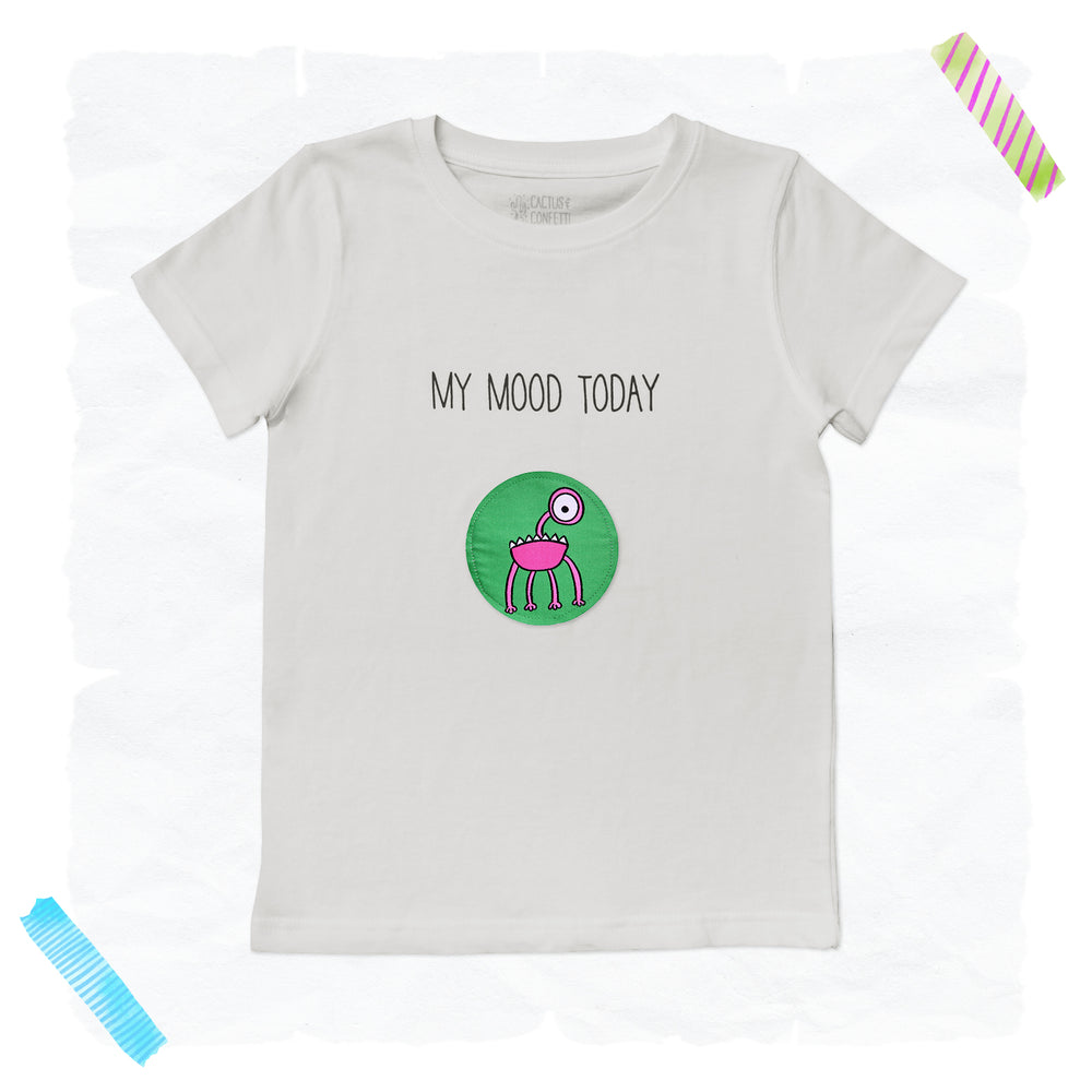 'My Mood Today' T-Shirt | grau