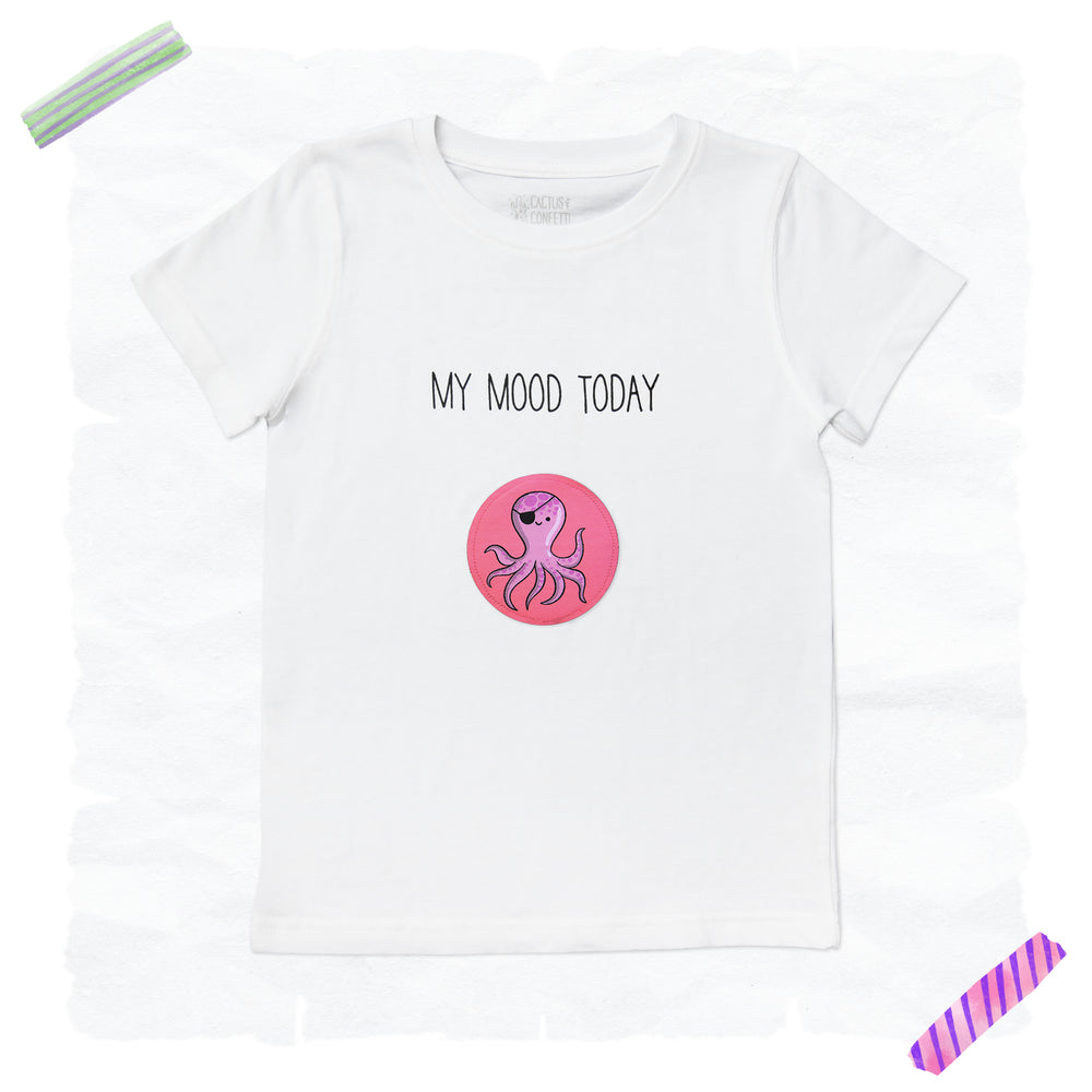 'My Mood Today' T-Shirt | weiß