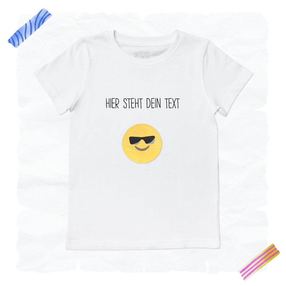 T-Shirt mit individuellem Text | weiß